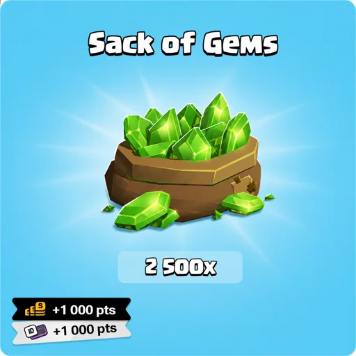 2,500 جوهرة